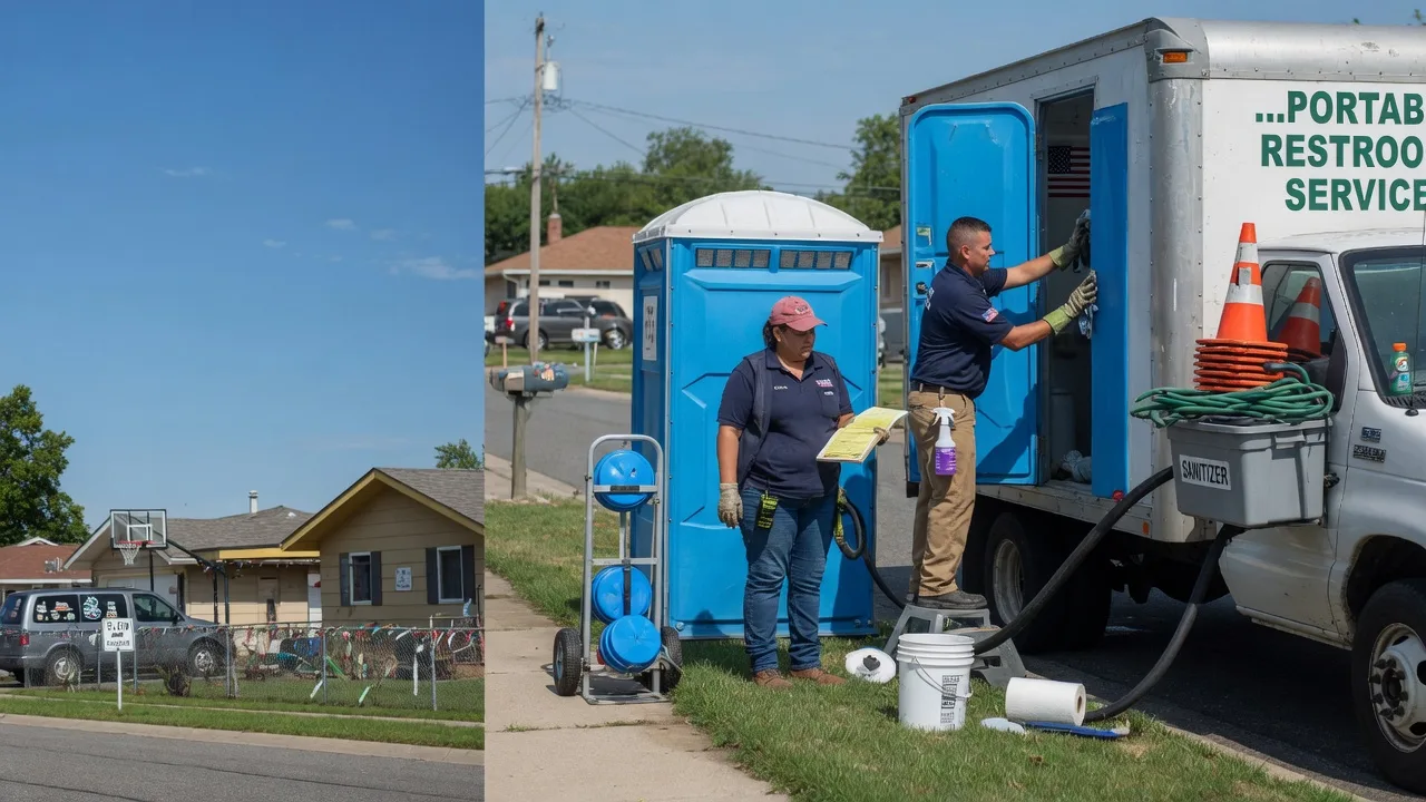 Portable Toilet Rental in Barnesville, OH near me